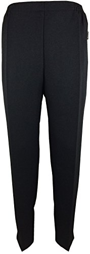 K-Milano Damen Hose mit Elastikbund, sehr geeignet für Senioren, Oma Hose, Schlupfhose, sichere Zipper-Taschen und Bügelfalte von K-Milano