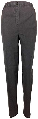 K-Milano Damen Jeanshose Stretch Hose mit Stickerei, Strass und Komfortbund, Schlupfjeans aus Baumwolle/Spandex-Mix, Made in Italy von K-Milano