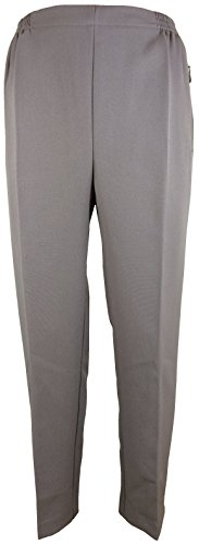 Seniorenhose Damen Kurzgrösse Winter Schlupfhose mit Gummizug, Hosentaschen mit Zip von K-Milano
