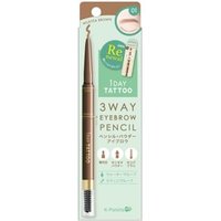 K-Palette - 1 Day Tattoo 3 Way Eyebrow Pencil 01 Milktea Brown von K-Palette