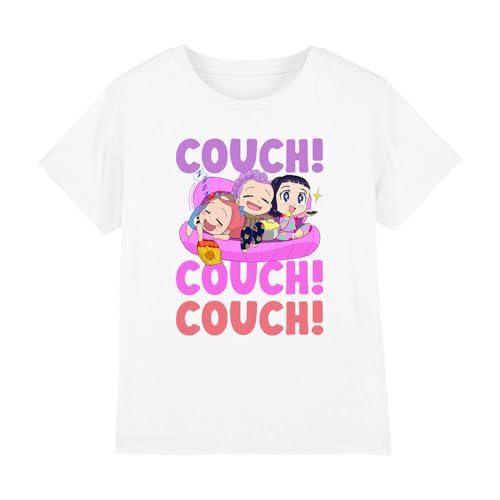 Kpop Demon Hunters - Huntrix Couch Couch Couch Kids T Shirt, White, 5-6 von K-Pop Demon Hunters