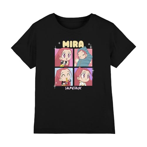 Kpop Demon Hunters - Huntrix Mira Chibi Boxes Kids T Shirt, Black, 9-11 von K-Pop Demon Hunters