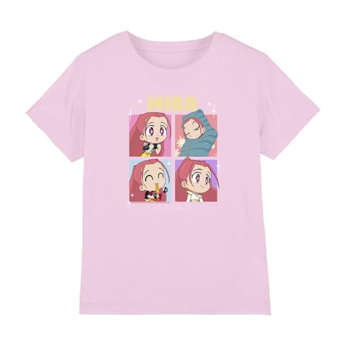 Kpop Demon Hunters - Huntrix Mira Chibi Boxes Kids T Shirt, Light Pink, 9-11 von K-Pop Demon Hunters