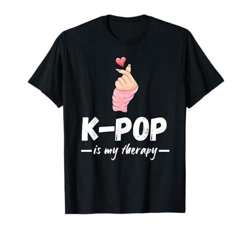 K-Pop is My Therapy Lustiges Zitat Koreanisch Frauen Männer Kinder Mädchen T-Shirt K-Pop is My Therapy Lustiges Zitat Koreanisch Frauen Männer Kinder Mädchen T-Shirt von K-Pop Is my Therapy