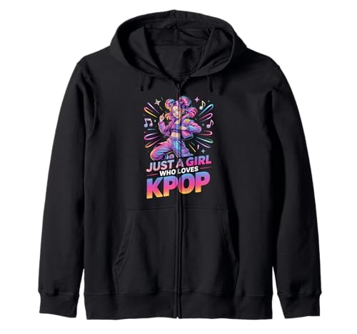 Mädchen K-Pop Kapuzenjacke Mädchen K-Pop Kapuzenjacke von K-Pop Shirts & Gifts for Girls