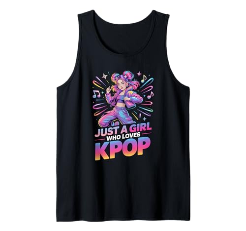 Mädchen K-Pop Tank Top Mädchen K-Pop Tank Top von K-Pop Shirts & Gifts for Girls