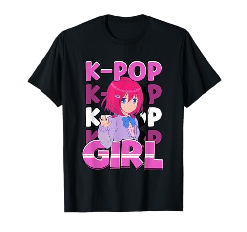 K-Pop-Mädchen K-Drama Kpop T-Shirt K-Pop-Mädchen K-Drama Kpop T-Shirt von K-Pop & K-Drama Korean Culture Apparel