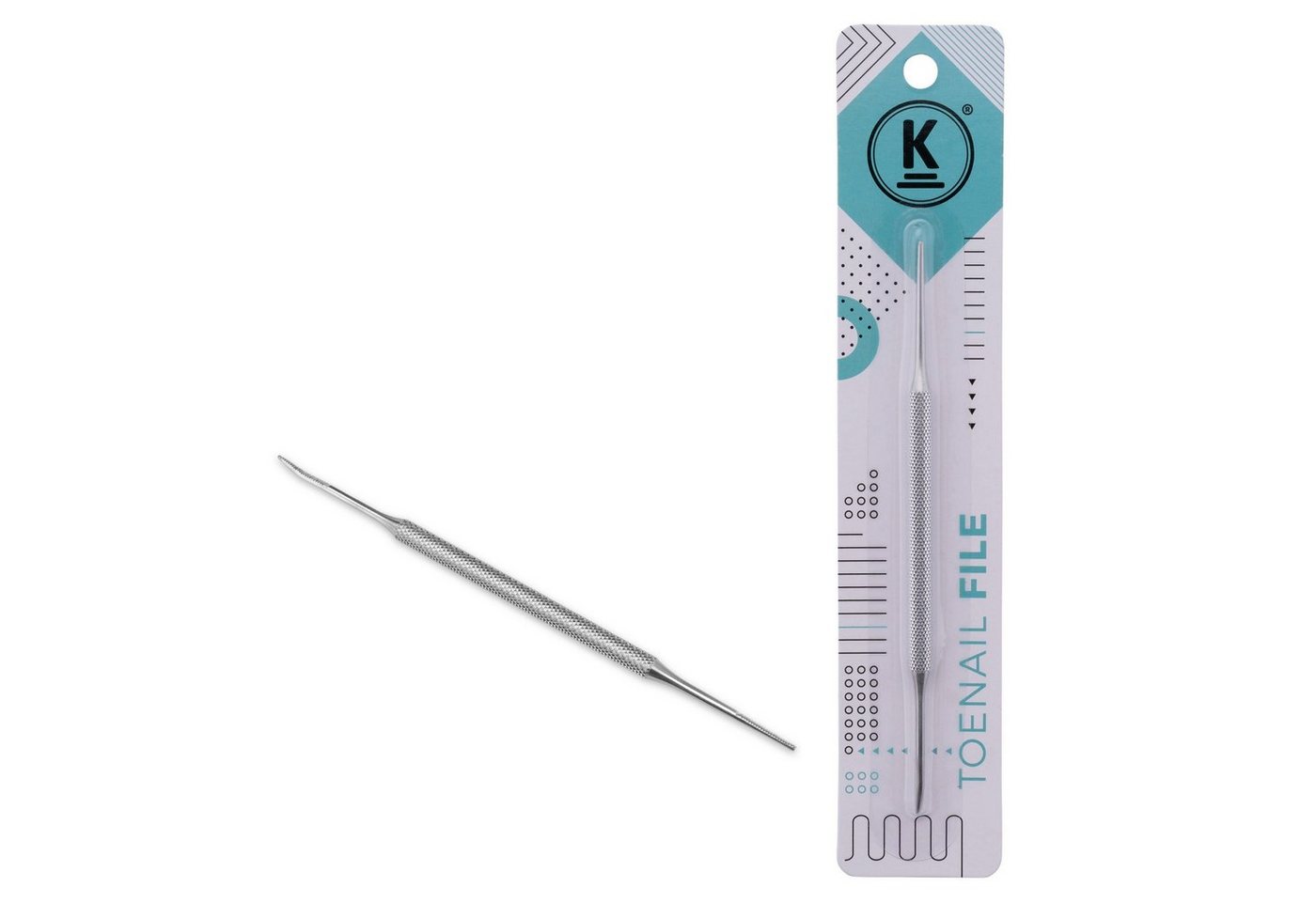 K-Pro Mineral-Nagelfeile Nagelfeile Edelstahl bei Engewachsenen Zehennägel, 1-tlg., Zehennagelfeile, eingewachsene Nägel behandeln, Fußpflege Werkzeug K-Pro Mineral-Nagelfeile Nagelfeile Edelstahl bei Engewachsenen Zehennägel, 1-tlg., Zehennagelfeile, eingewachsene Nägel behandeln, Fußpflege Werkzeug von K-Pro