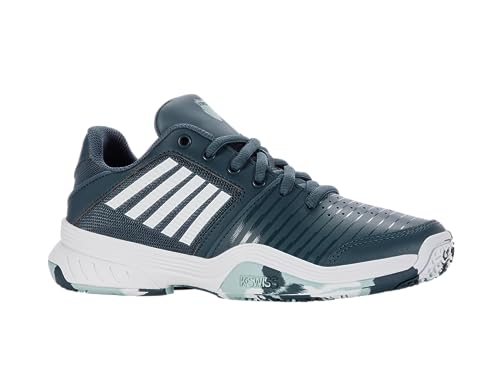 K-Swiss Performance Court Express Omni Tennis Shoe, Indian Teal/White/Aqua Splash, 37 EU von K-Swiss