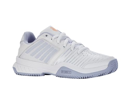 K-Swiss Performance Damen Court Express HB Tennis Shoe, White/Heather/Peach Fuzz, 37 EU von K-Swiss Performance