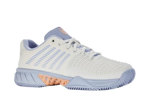 K-Swiss Performance Damen Express Light 3 HB Tennis Shoe, Star White/Heather/Peach Fuzz, 39 EU von K-Swiss Performance