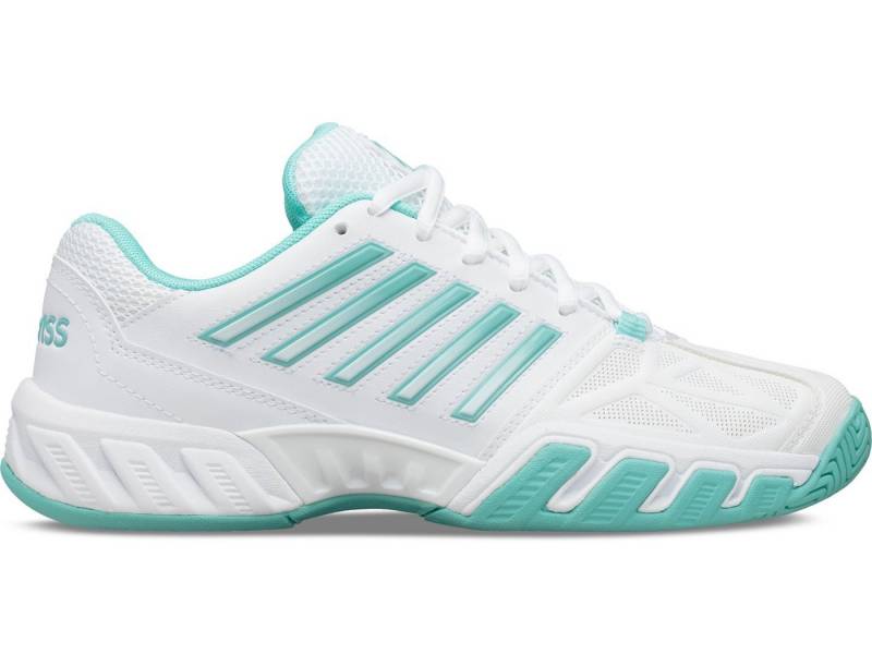 K-Swiss Performance BigShot Light 3 Allcourt weiss/arubablau Damen Tennisschuh von K-Swiss Performance