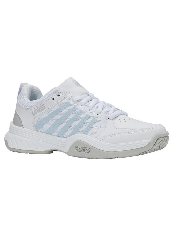 K-Swiss Performance Court Express 2 Allcourt 2025 weiss/blau Damen Tennisschuh von K-Swiss Performance