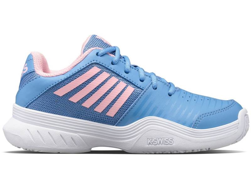K-Swiss Performance Court Express Allcourt hellblau/pink Kids Tennisschuh von K-Swiss Performance