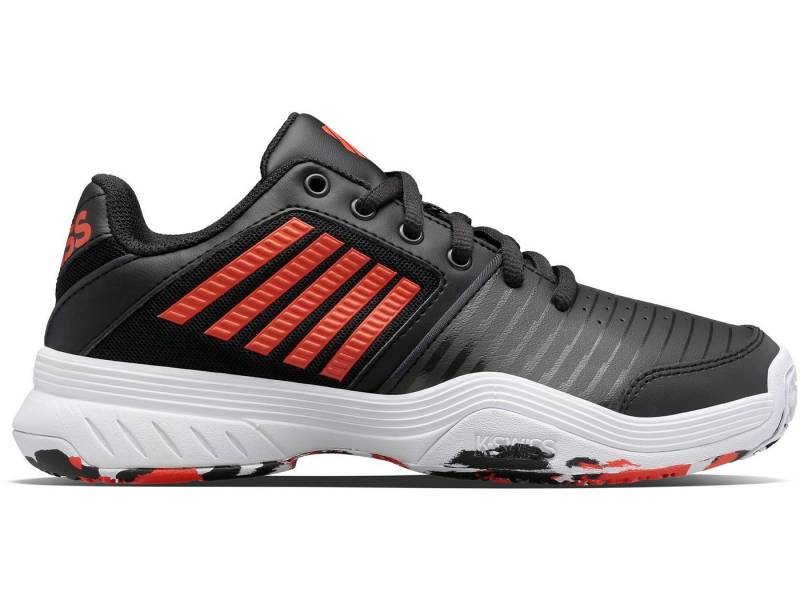 K-Swiss Performance Court Express Allcourt schwarz/orange Kinder Tennisschuh von K-Swiss Performance