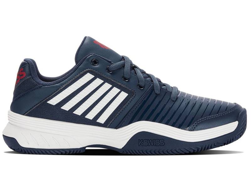K-Swiss Performance Court Express Clay/Sandplatz opalblau Herren Tennisschuh von K-Swiss Performance