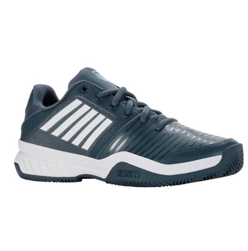 K-Swiss Performance Court Express HB Clay/Sandplatz 2024 tealblau/weiss Herren Tennisschuh von K-Swiss Performance