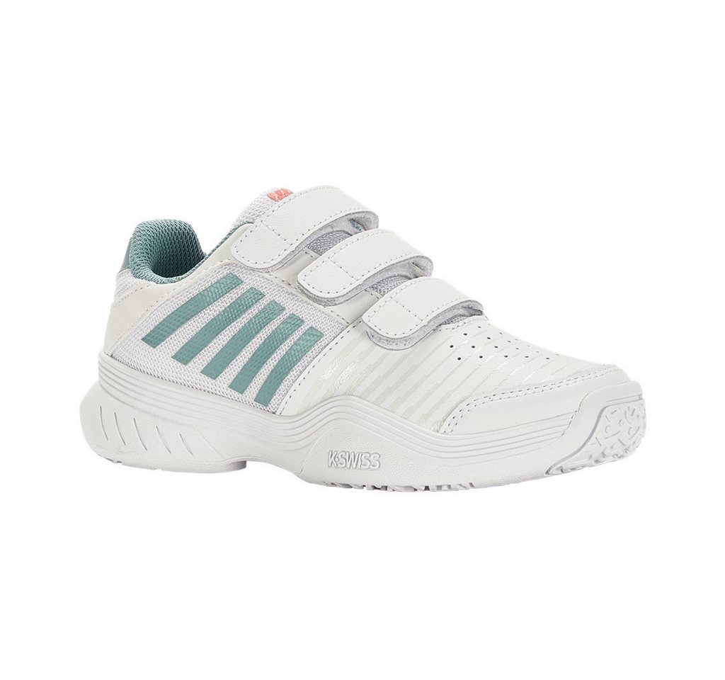 K-Swiss Performance KSwiss Court Express Klett Allcourt weiss/blau Kleinkinder Tennisschuh von K-Swiss Performance