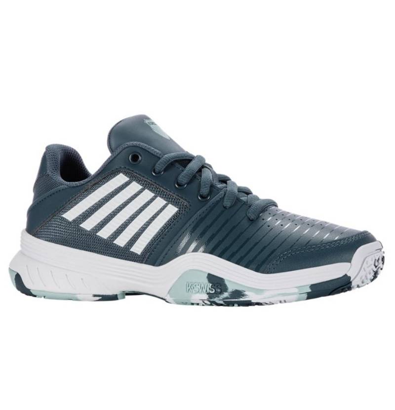 K-Swiss Performance Court Express Omni Allcourt 2024 tealblau/weiss Kinder Tennisschuh von K-Swiss Performance