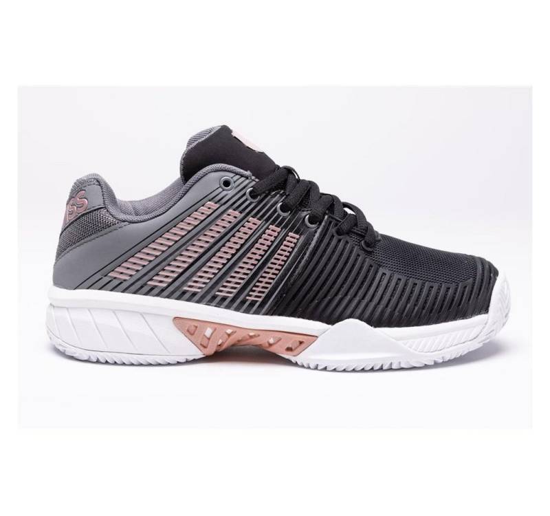 K-Swiss Performance KSwiss Express Light 2 Clay/Sandplatz schwarz/grau Damen Tennisschuh von K-Swiss Performance
