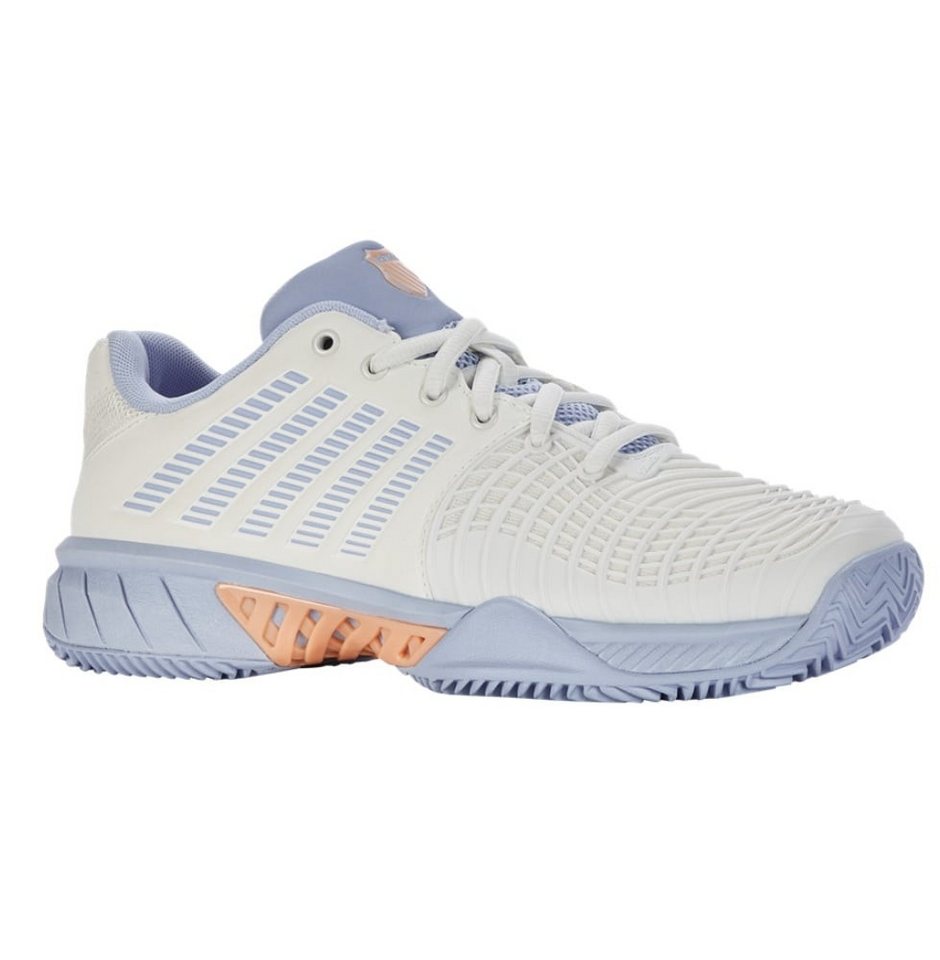 K-Swiss Performance KSwiss Express Light 3 Clay/Sandplatz 2024 weiss/violett/peach Damen Tennisschuh K-Swiss Performance KSwiss Express Light 3 Clay/Sandplatz 2024 weiss/violett/peach Damen Tennisschuh von K-Swiss Performance