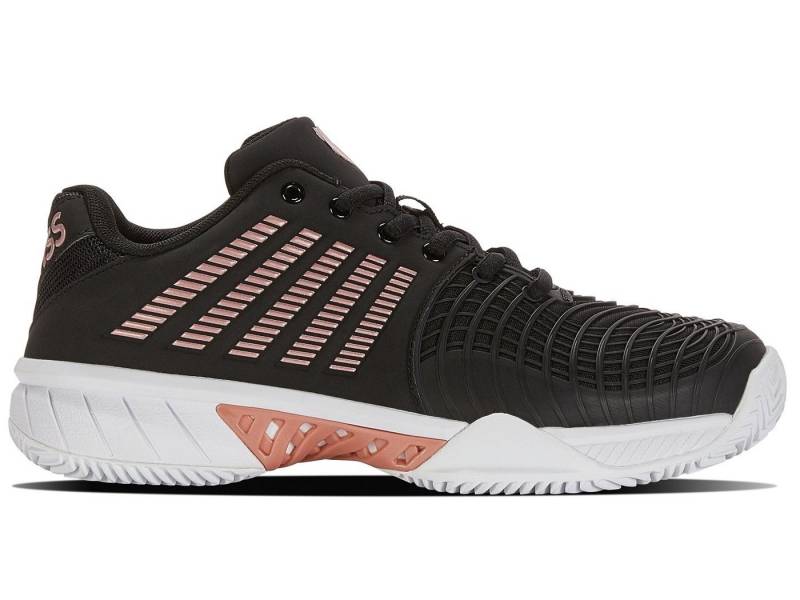 K-Swiss Performance Express Light 3 Clay/Sandplatz schwarz/grau Damen Tennisschuh von K-Swiss Performance