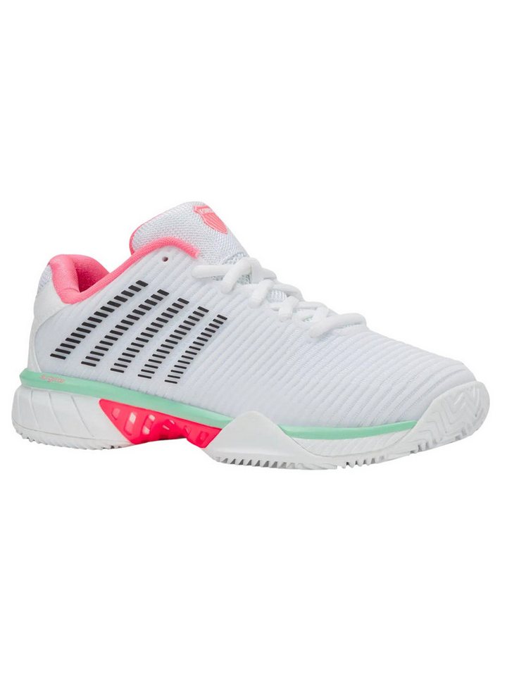 K-Swiss Performance KSwiss Hypercourt Express 2 HB Clay/Sandplatz 2025 weiss/pink/mint Tennisschuh K-Swiss Performance KSwiss Hypercourt Express 2 HB Clay/Sandplatz 2025 weiss/pink/mint Tennisschuh von K-Swiss Performance