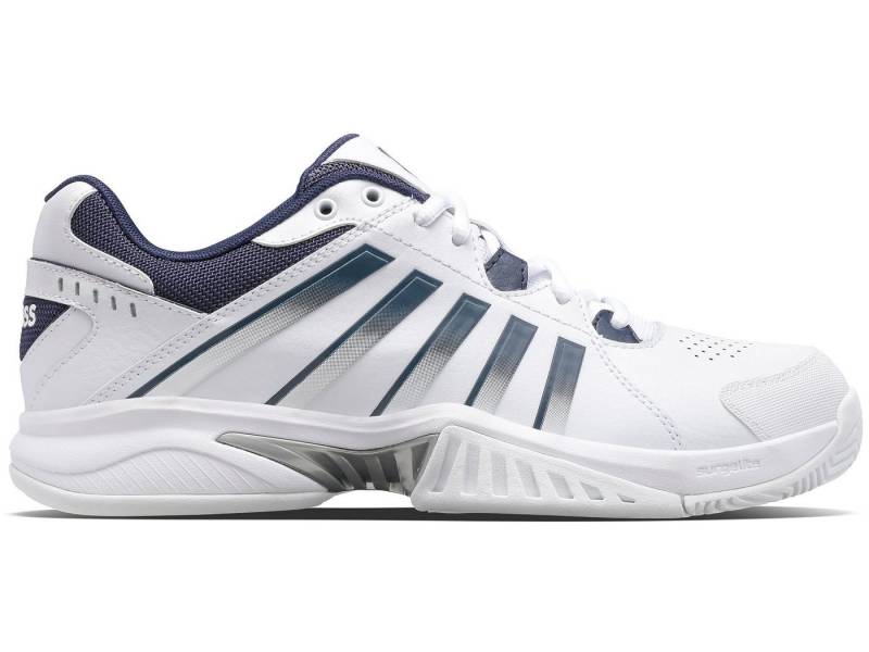 K-Swiss Performance Receiver V Allcourt weiss/peacoatblau Herren Tennisschuh von K-Swiss Performance