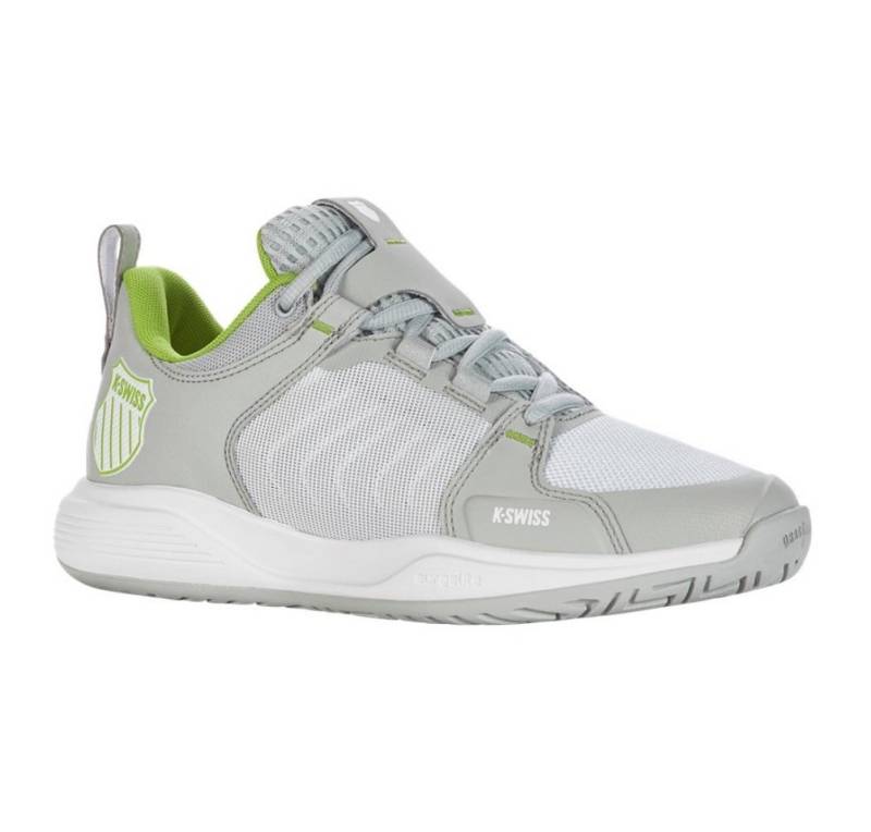 K-Swiss Performance Ultrashot Team Allcourt 2024 grau/weiss/limegrün Damen Tennisschuh von K-Swiss Performance