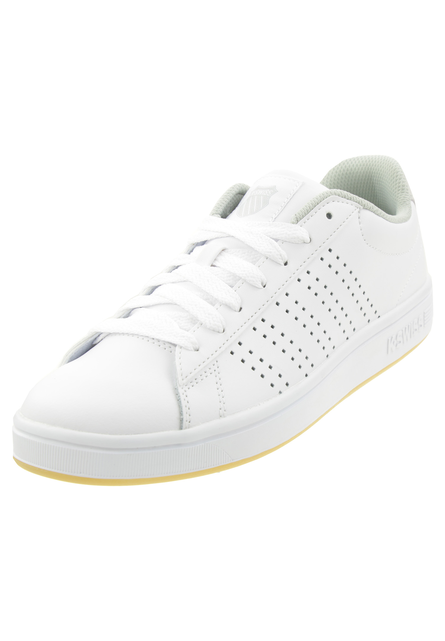 K-SWISS COURT CASPER Herren Sneaker Sportschuhe 05586-188-M Weiß von K-Swiss