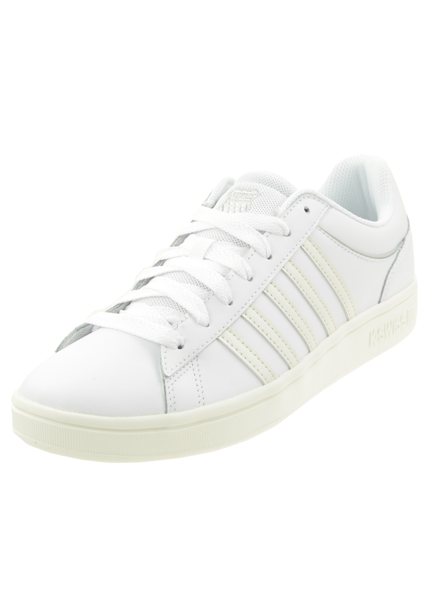 K-SWISS Court Winston Herren Sneaker Sportschuh 06154-962-M Weiß/Weiß von K-Swiss