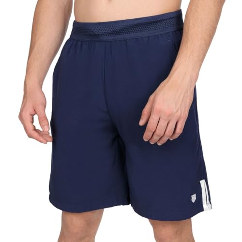 K-SWISS PERFORMANCE Herren Core Team 8`` Kurze Hose Shorts, blau, M von K-Swiss