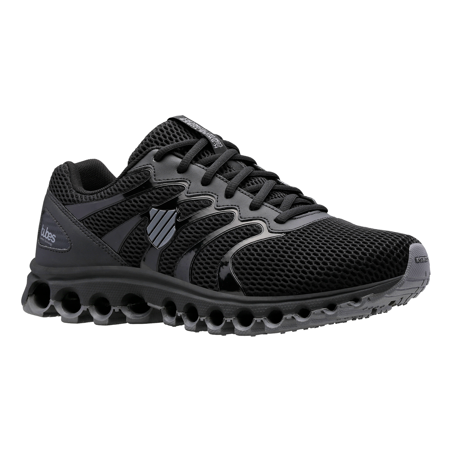 K-SWISS TUBES Comfort 200 Herren Sneaker Sportschuh 07112 Schwarz von K-Swiss