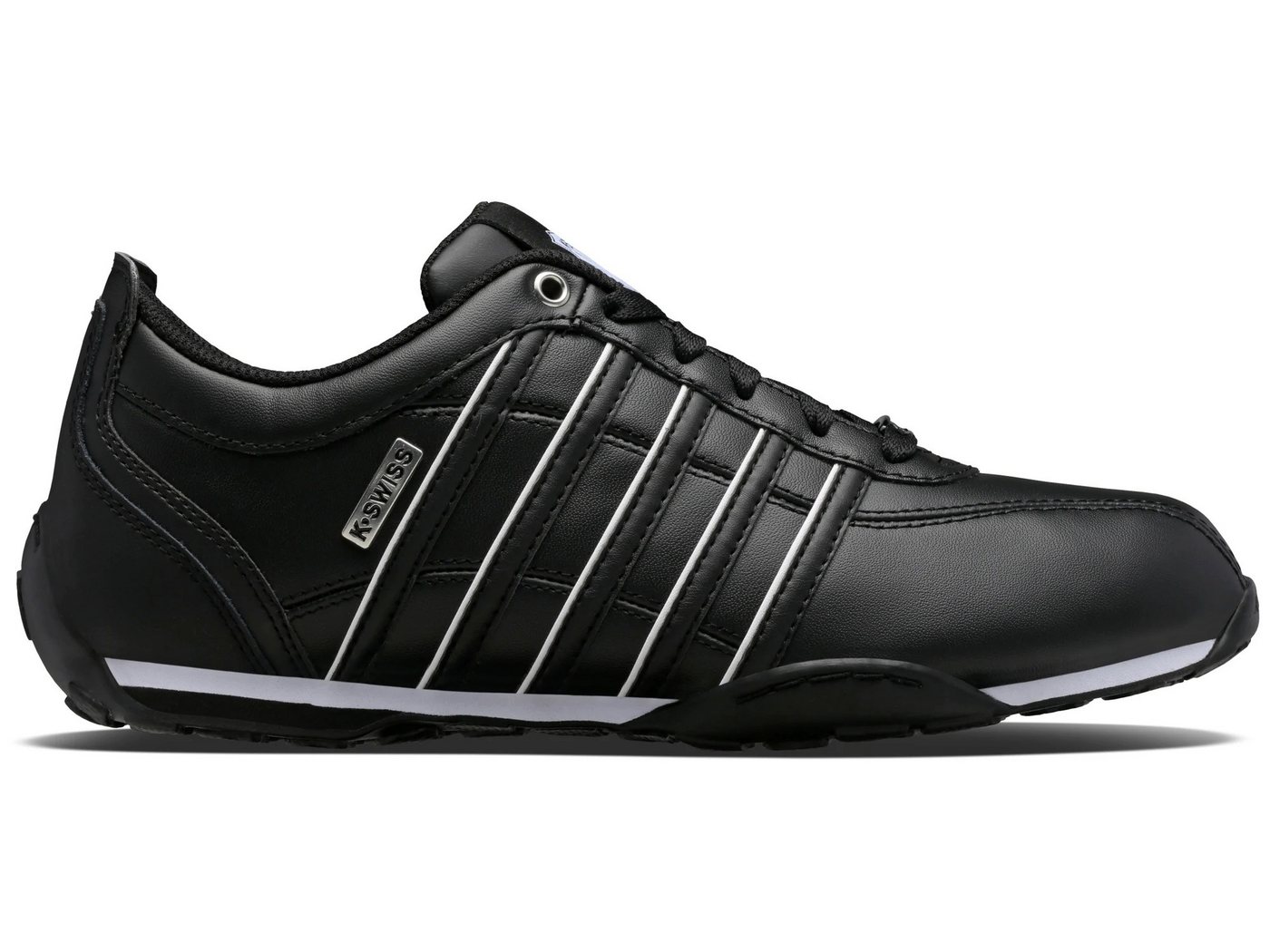 K-Swiss Arvee 1.5 #22 Leder schwarz/weiss/silber Herren Sneaker von K-Swiss