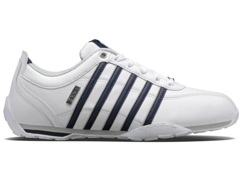 K-Swiss Arvee 1.5 #22 Leder weiss/navyblau/grau Herren Sneaker von K-Swiss