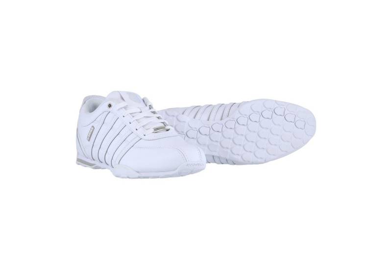 K-Swiss Arvee 1.5 #22 Leder weiss/weiss/grau Herren Sneaker von K-Swiss