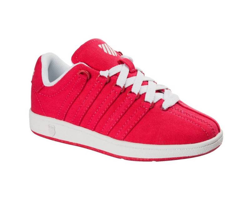 K-Swiss Classic Vintage Canvas rasberry Kinder Sneaker von K-Swiss