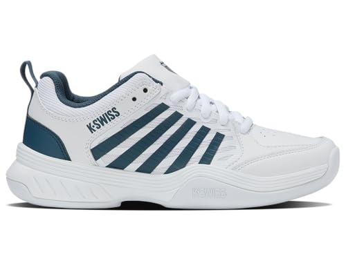 K-Swiss Court Express 2 Carpet Tennis Shoe, White/Stargazer, 35.5 EU von K-Swiss