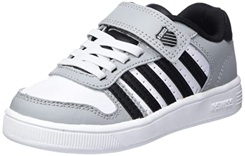 K-Swiss Court PALISADESSTRAP Sneaker, Highrise/WHT/BLK, 28 EU von K-Swiss