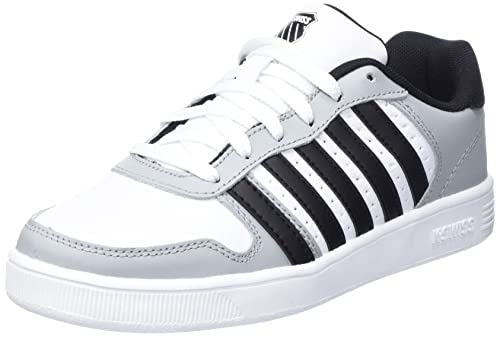 K-Swiss Court Palisades Sneaker, Highrise/WHT/BLK, 39.5 EU von K-Swiss