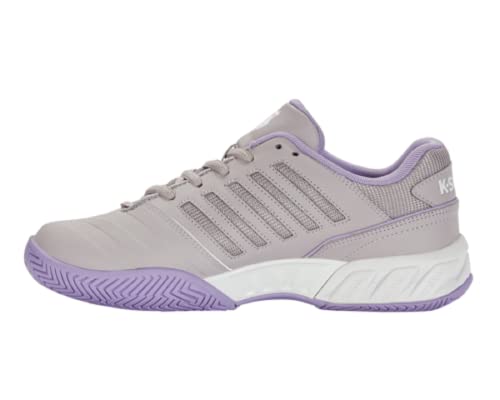 K-Swiss Damen Bigshot Light 4 Tennisschuh, Regentropfen/Weiß/Lila Rose, 39 EU von K-Swiss