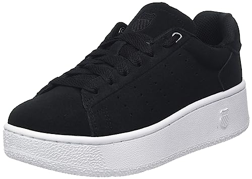 K-Swiss Damen Classic PF Platform SDE Sneaker, Black/White, 36 EU von K-Swiss