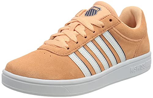 K-Swiss Damen Court CHESWICK SPSDE Sneaker, PCHNCTR/GRYSTN/WT, 39 EU von K-Swiss