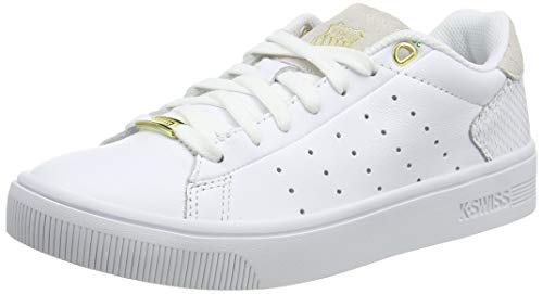 K-Swiss Damen Court Frasco II Sneaker, Weiß (White/Python 176), 38 EU von K-Swiss