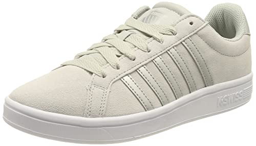 K-Swiss Damen Court TIEBREAK SDE Sneaker, GRAYVIOLET/SLVR/WHT, 37.5 EU von K-Swiss