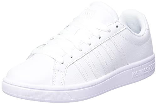 K-Swiss Damen Court TIEBREAK Sneaker, White/Snake, 41 EU von K-Swiss