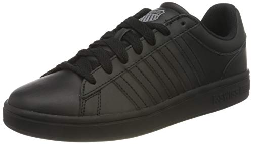 K-Swiss Damen Court Winston Sneaker, Black/Black/Black, 36 EU von K-Swiss