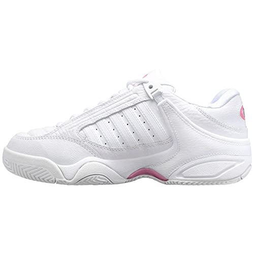 K-Swiss Damen Defier RS Tennisschuh, White/Sachet Pink, 41 EU von K-Swiss