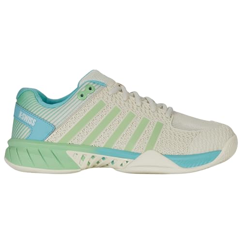 K-Swiss Damen Express Light Pickleball Tennis Shoe, EGRET/Patina Green, 37 EU K-Swiss Damen Express Light Pickleball Tennis Shoe, EGRET/Patina Green, 37 EU von K-Swiss