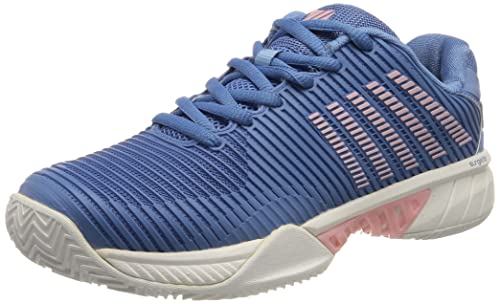 K-Swiss Damen Hypercourt Express 2 HB Tennisschuh, Silver Lake Blue/White/Orchid Pink, 41.5 EU von K-Swiss